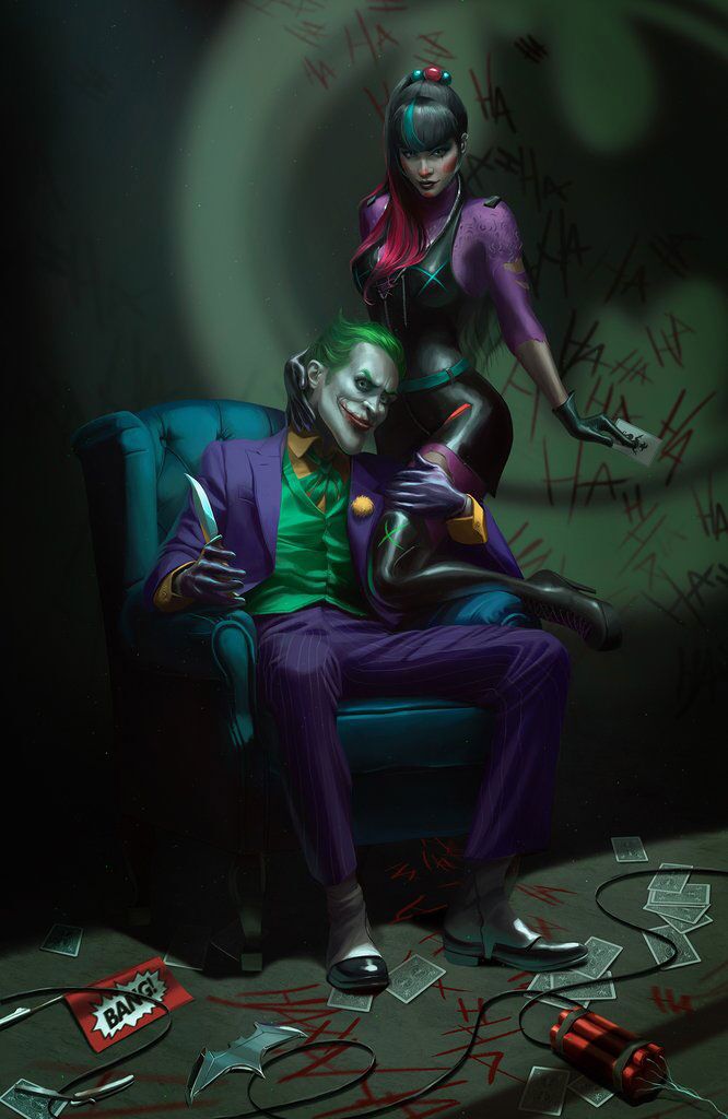 Joker and Punchline by Ann Bembi