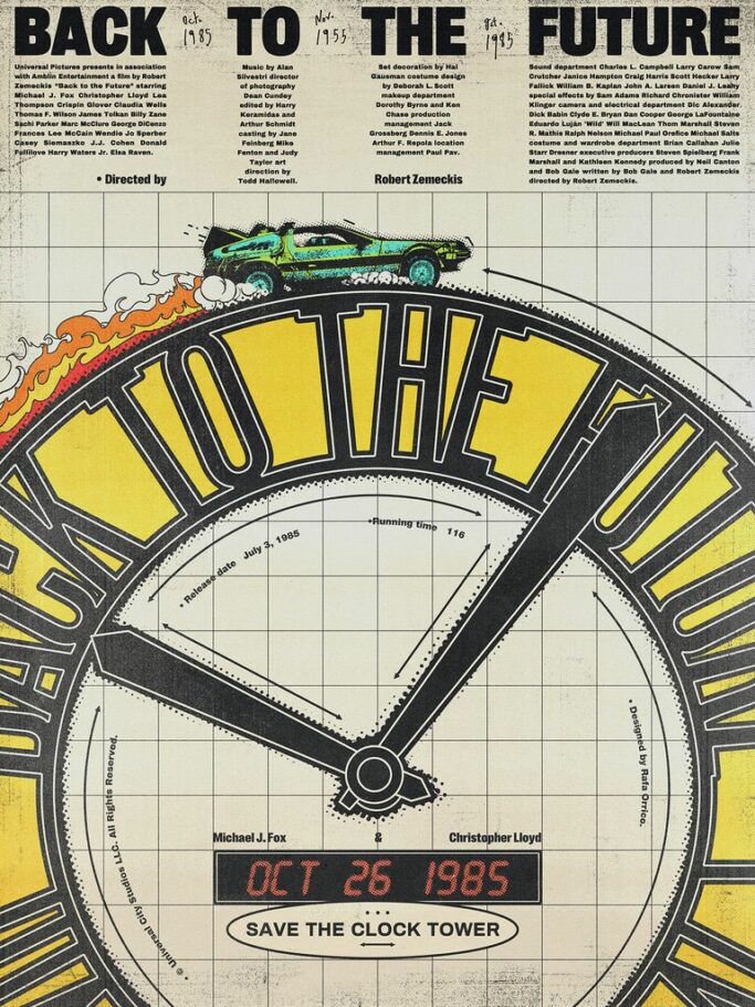 Back to the Future - regular by Rafa Orrico
