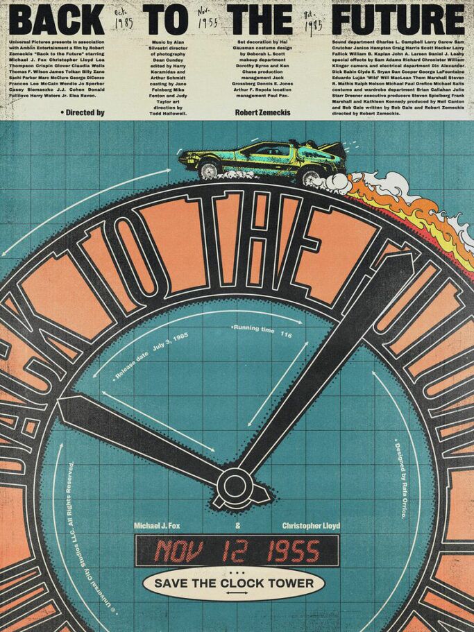 Back to the Future - variant by Rafa Orrico
