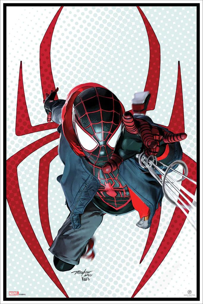 Miles Morales #25 by Mike Mayhew