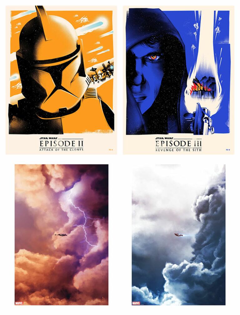 Star Wars by Lyndon Willoughby & Iron Man + Thor by Royalston