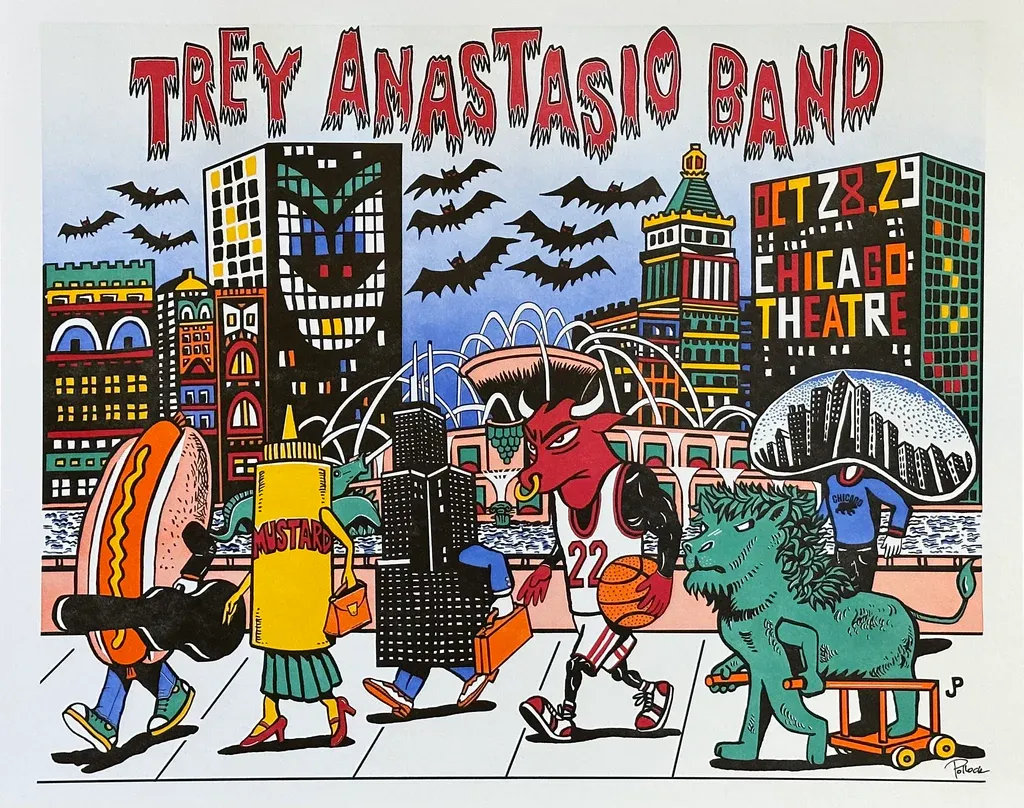 Trey Anastasio Band - Chicago Theatre - Day Edition by Jim Pollock