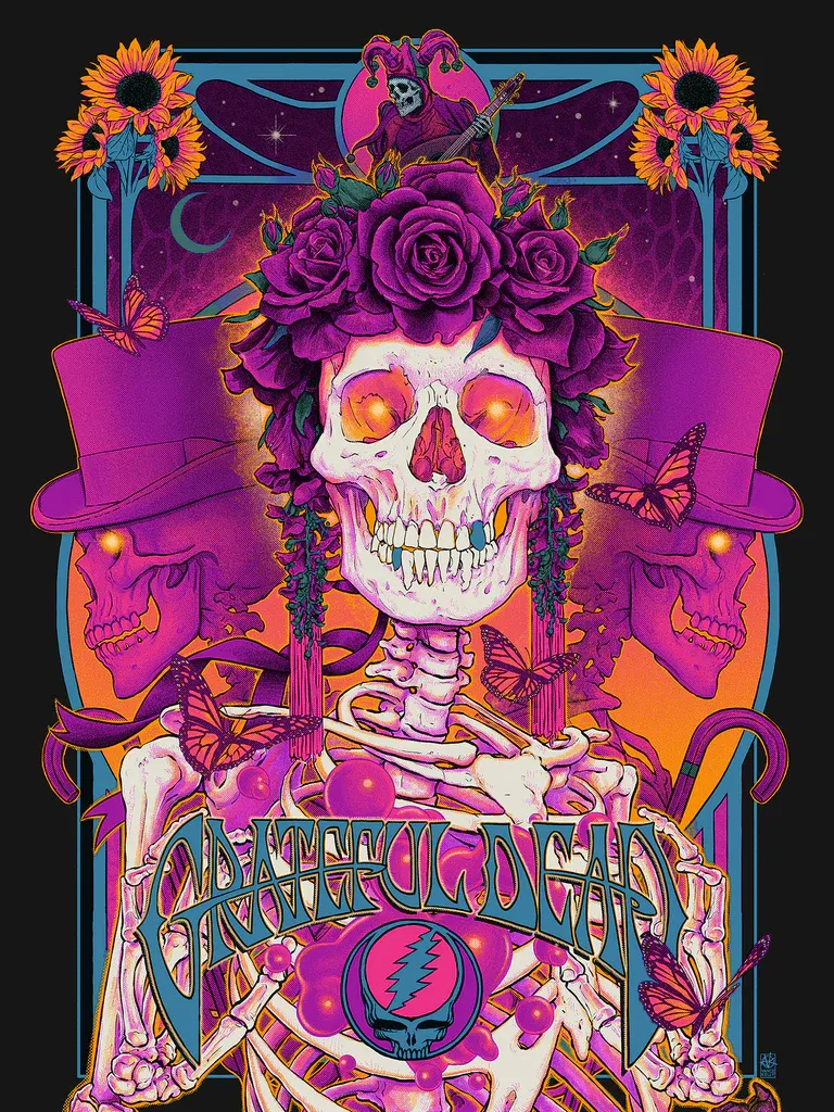 Grateful Dead by Vance Kelly