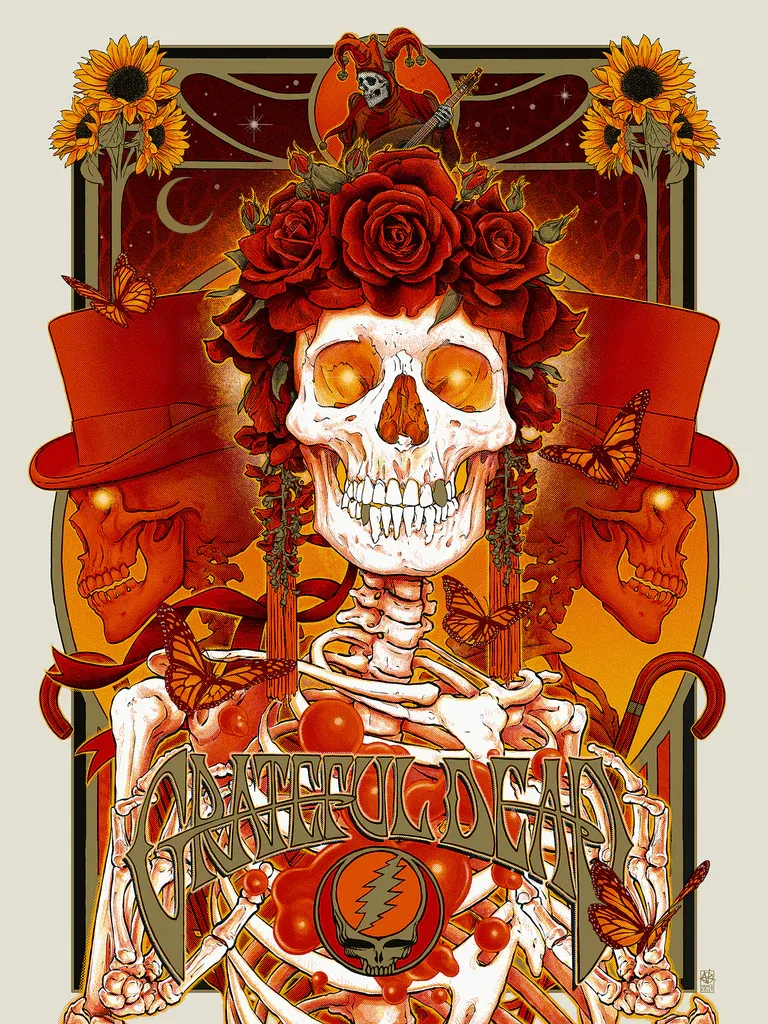 Grateful Dead - Variant by Vance Kelly