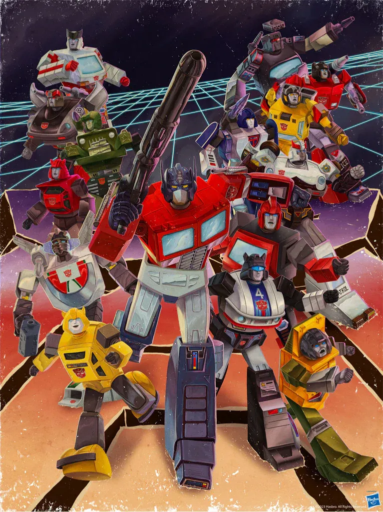 Transformers Autobots - Toy Variant by Rich Pellegrino