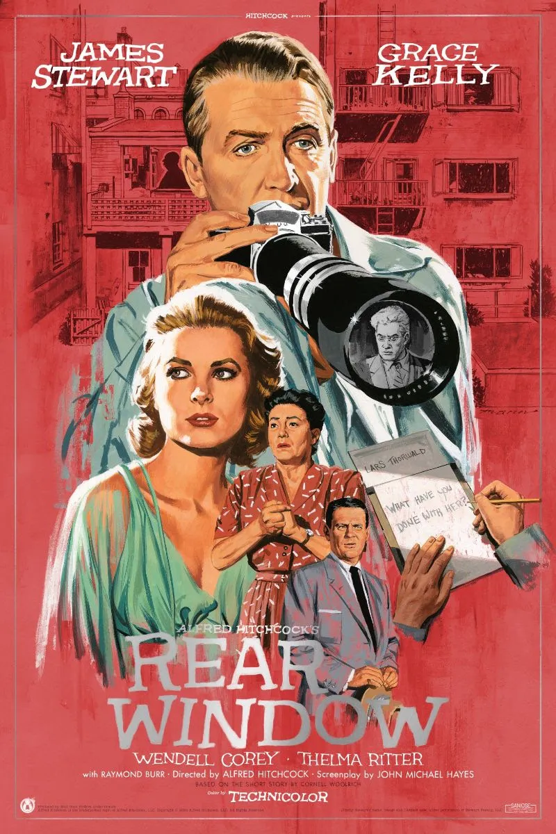 Rear Window- Foil Variant by Paul Mann