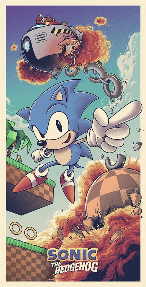 Sonic the Hedgehog by Mark Bell