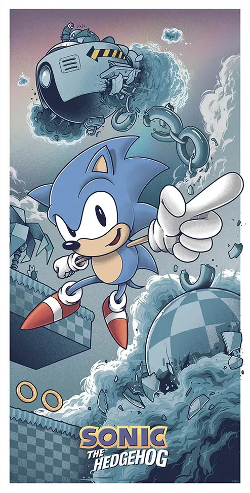 Sonic the Hedgehog - Variant by Mark Bell