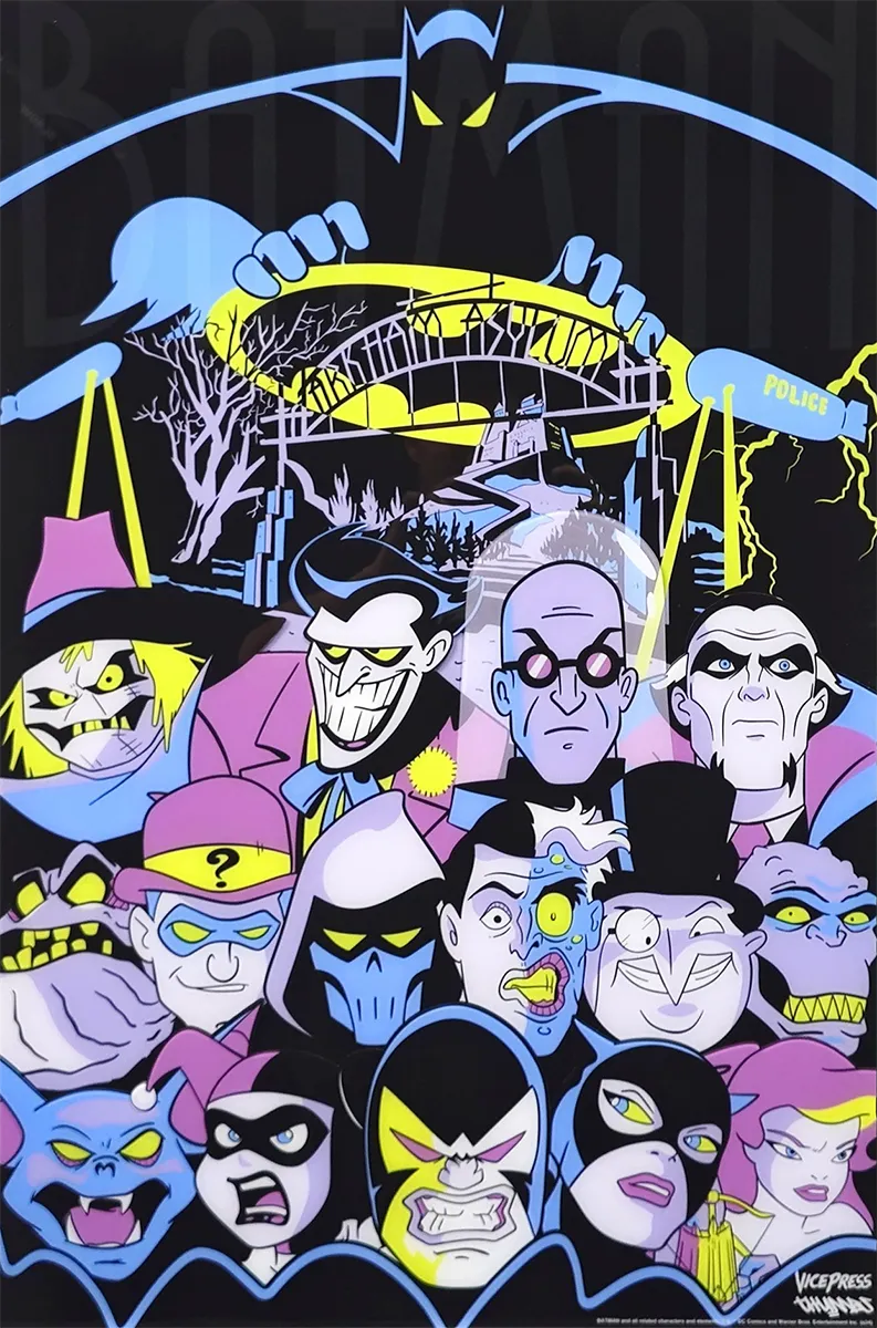 Batman: The Animated Series - Acrylic Panel by Thumbs