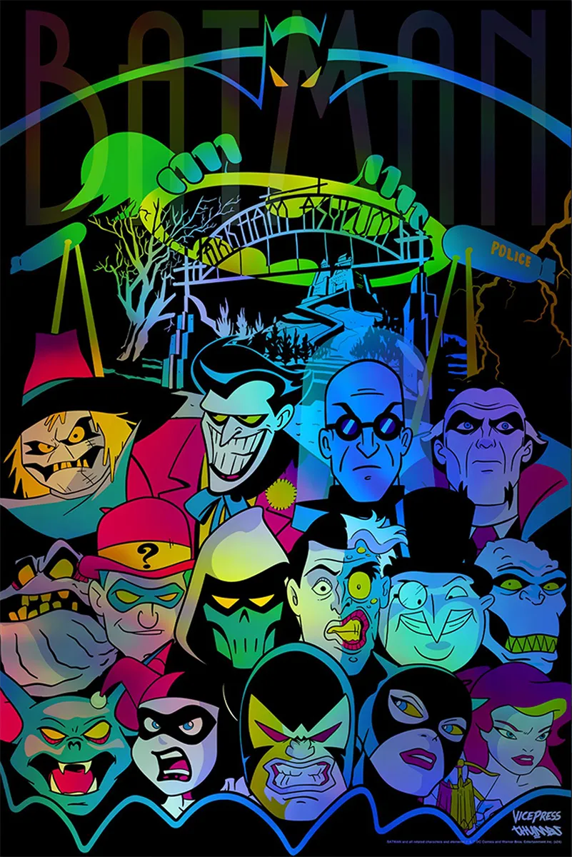 Batman: The Animated Series - Foil Variant by Thumbs