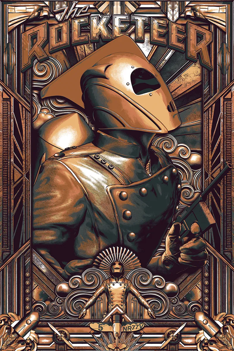 The Rocketeer by Anthony Petrie