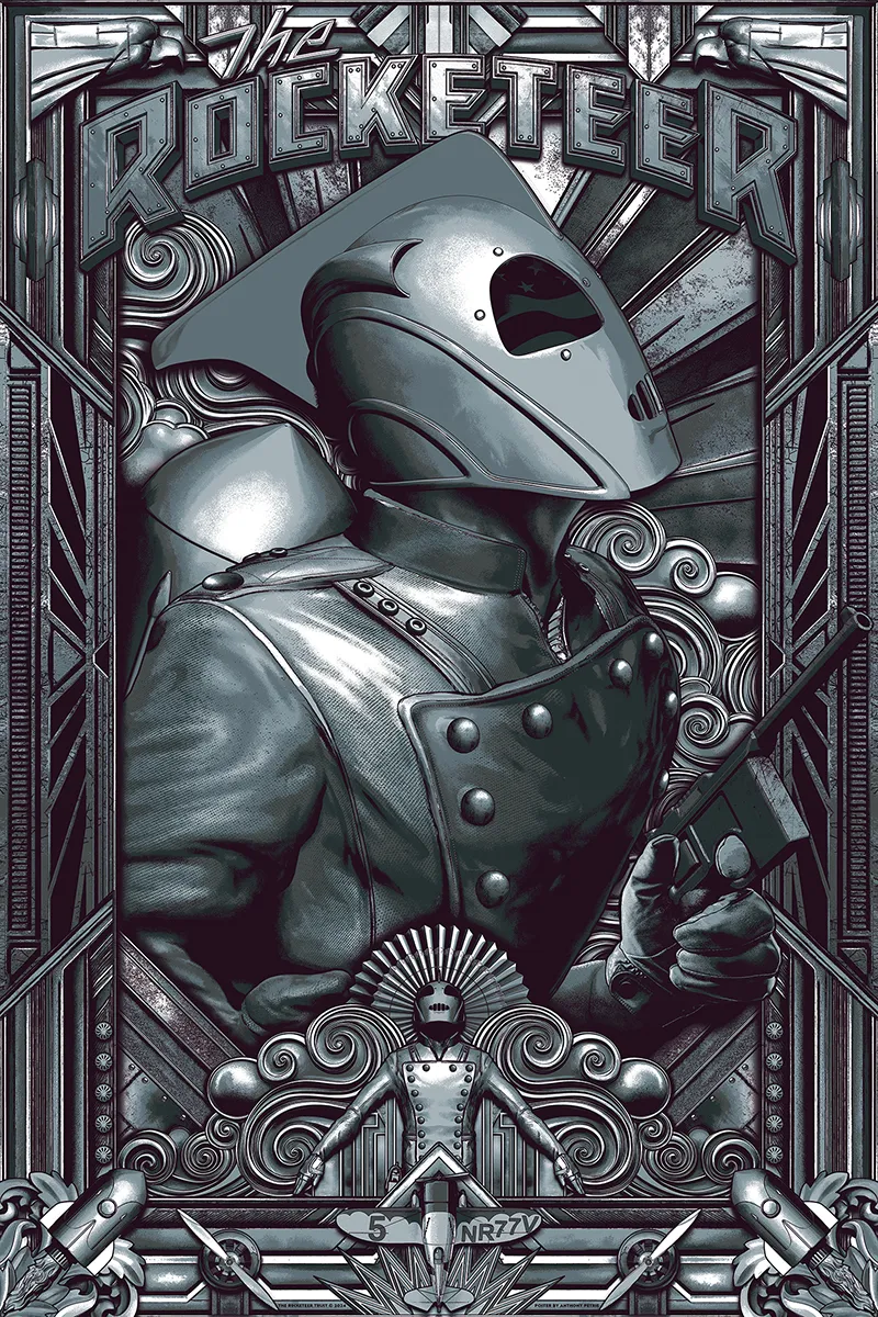 The Rocketeer - Variant by Anthony Petrie