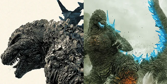Godzilla Minus One by Anthony Petrie & Theatrical One Sheet