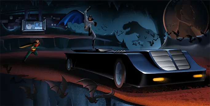 Batcave by John Calmette