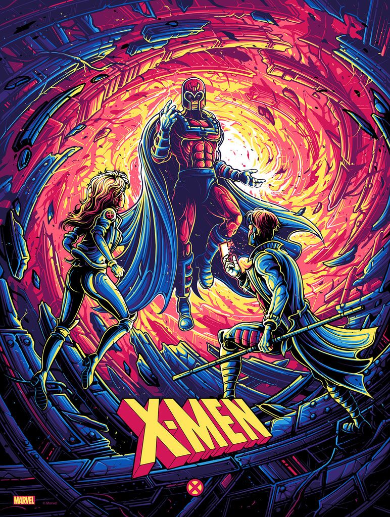 X-Men vs. Magneto by Dan Mumford