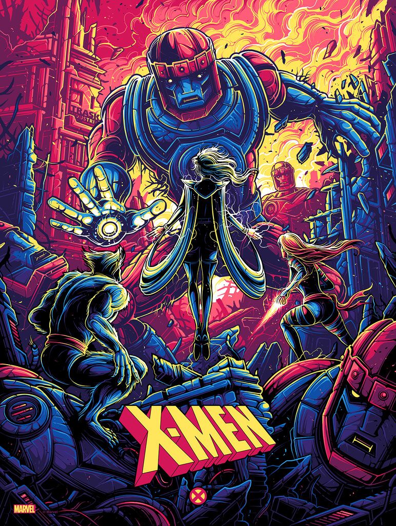 X-Men vs. Sentinels by Dan Mumford