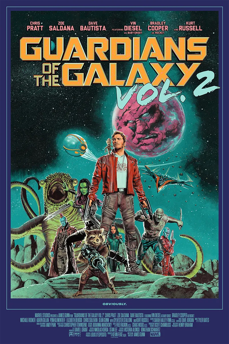 Guardians of the Galaxy Vol. 2 by Paul Mann