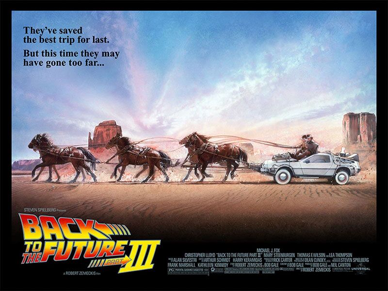 Back to the Future: Part III by Drew Struzan